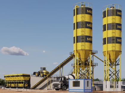 MEGA PLANTA DE HORMIGÓN 90 m3 - MEZCLADORA TWINSHAFT - ENVÍO GRATIS