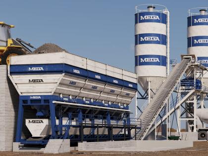 PLANTA DE HORMIGÓN DE 90 m3 - MEZCLADORA TWINSHAFT (ITALIANA)